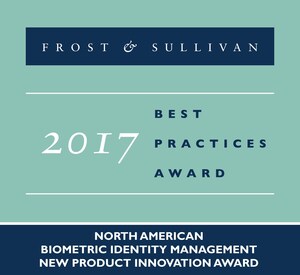 Frost &amp; Sullivan Recognizes ImageWare Systems with 2017 New Product Innovation Award for Its Innovation in the Biometric Identity Management Market