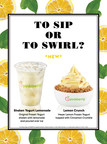 Pinkberry Sips and Swirls With Two New Lemon Flavored Treats