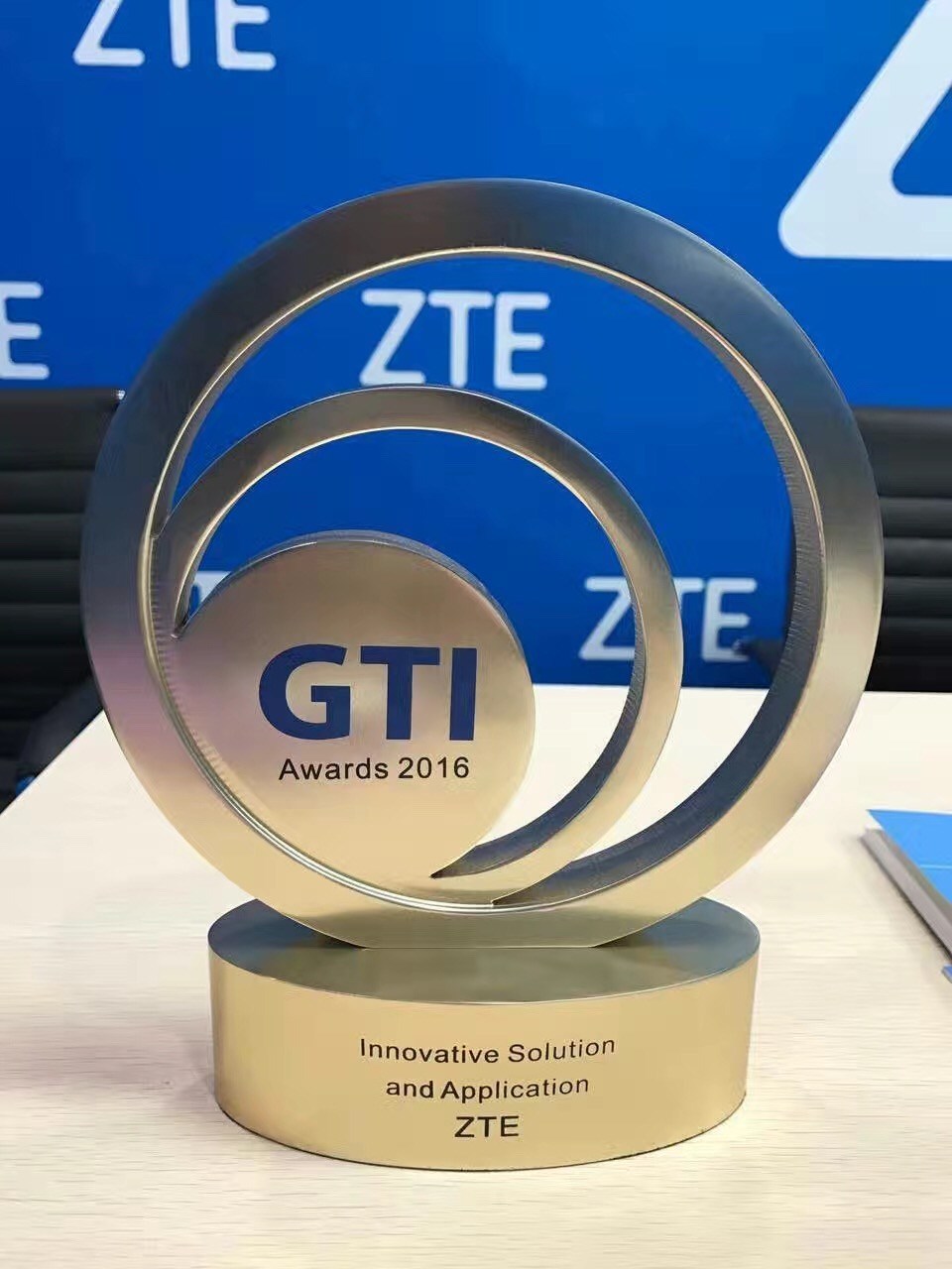 Fourth Gti Award Zte Wins Innovative Solution And Application Award