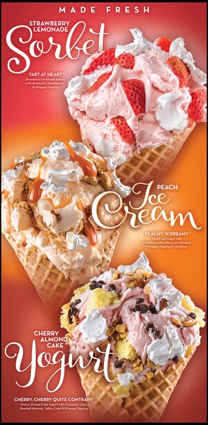 Cold Stone Creamery Welcomes Spring With Three New Frozen Treat Flavors And Two Cakes For Mother's Day