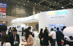 Sungrow Presented New String Inverter SG33K3J at the 7th Int'l Smart Grid Expo in Tokyo