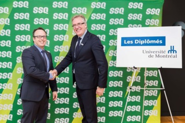 L'Université de Montréal et SSQ Groupe financier annoncent un nouveau partenariat à l'intention des diplômés