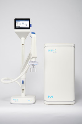 Merck's customers are looking for compact, ergonomic systems and software so they can advance science, further faster. The Milli-Q(R) IQ 7000  lab water purification system allows scientists to focus on problem solving, without worrying about the purity of their water. Merck's latest product reflects its legacy of pioneering innovations in lab water purification. (PRNewsFoto/Merck)