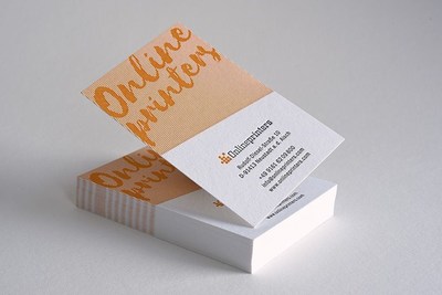 In 2016, Onlineprinters added 80 new items to its line of products and further expanded its service portfolio. Letterpress printed business cards are among the new products in the offering. This traditional intaglio method inspires numerous advertisers due to its exceptional look. Copyright: Onlineprinters GmbH (PRNewsFoto/Onlineprinters GmbH)