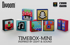 TimeBox Mini da Divoom traz significado completamente novo ao áudio e à diversão, uma caixa de som com arte em pixel multifuncional