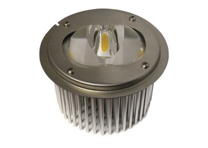 Amerlux introduces DOSM LED downlight optically sealed module for exterior fixtures