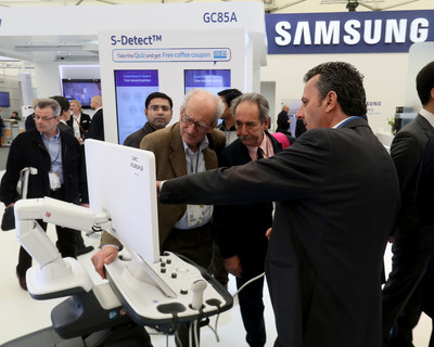 Samsung Showcases Latest Diagnostic Solutions for Radiologists at the 2017 European Congress of Radiology (PRNewsFoto/Samsung Electronics)