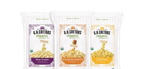 With A Focus On Better Snacking, G.H. Cretors® Popped Corn Introduces Three New Obsessively Delicious™ Organic Varieties