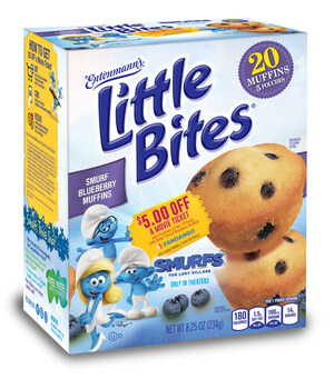 Entenmann's® Little Bites®, Sony Pictures Animation, and The Smurfs Keep Families Smiling Together