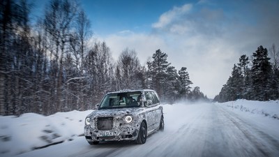 Geely's London Taxi Company electric cab of the future tested to the limit (PRNewsFoto/London Taxi Company)