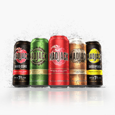 POW! Mad Jack Launches Suckerpunch Strong Lemon and Hard Core Strong Apple Lagers