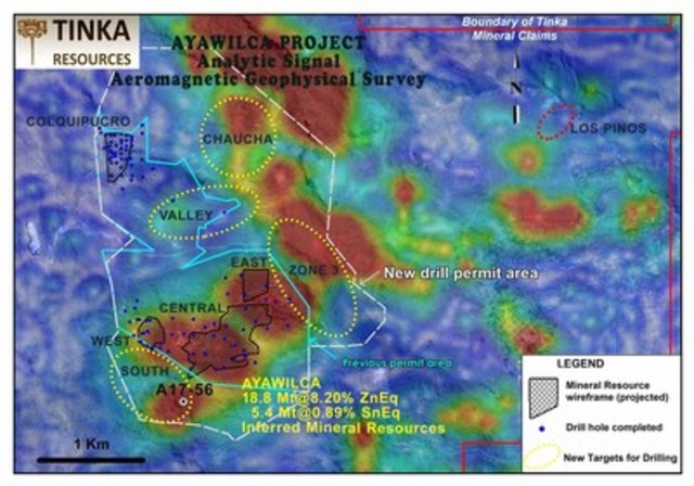 Tinka discovers new high grade Zinc Zone at Ayawilca