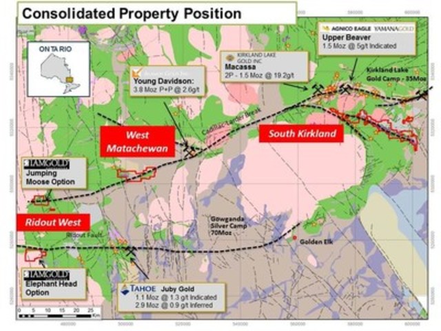 Canadian Gold Miner Options Projects Near Côté Gold Project