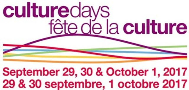 CULTURE DAYS (CNW Group/CULTURE DAYS)