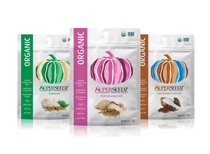 SuperSeedz® Introduces Line of Organic Gourmet Pumpkin Seed Snacks