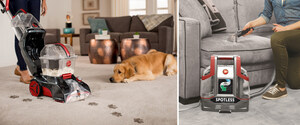 Hoover® delivers the one-two punch for knocking out dirt and stains in your carpets.