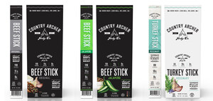 Country Archer Jerky Co. Debuts Paleo Meat Sticks at Expo West 2017