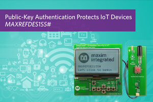 Easily Implement Efficient Public-Key Crypto to Protect IoT Devices and Data Paths with Maxim's Embedded Security Platform