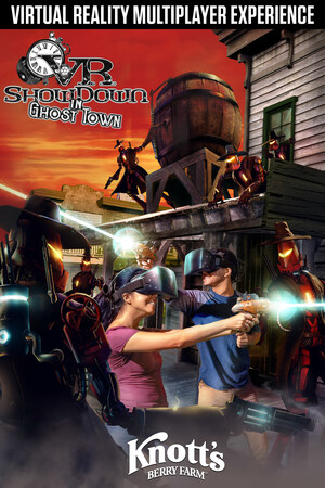 Knott's Berry Farm and VRstudios Unveil Details of "VR Showdown In Ghost Town" - The First Permanent Free-Roaming, Virtual Reality Experience at a U.S. Theme Park