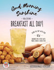 Shine All Day with Hot Dog on a Stick's New Breakfast Offerings - Sausage on a Stick with Maple Syrup and Tater Tots