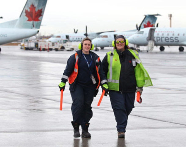 The Sky's the Limit - Air Canada Salutes its Women Employees on International Women's Day (CNW Group/Air Canada)