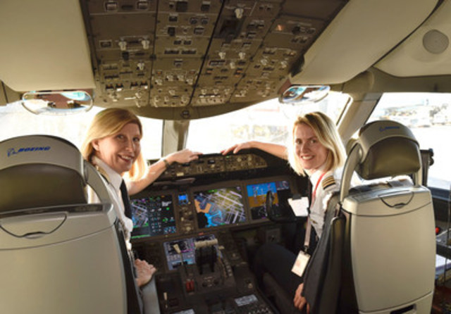 The Sky's the Limit - Air Canada Salutes its Women Employees on International Women's Day (CNW Group/Air Canada)