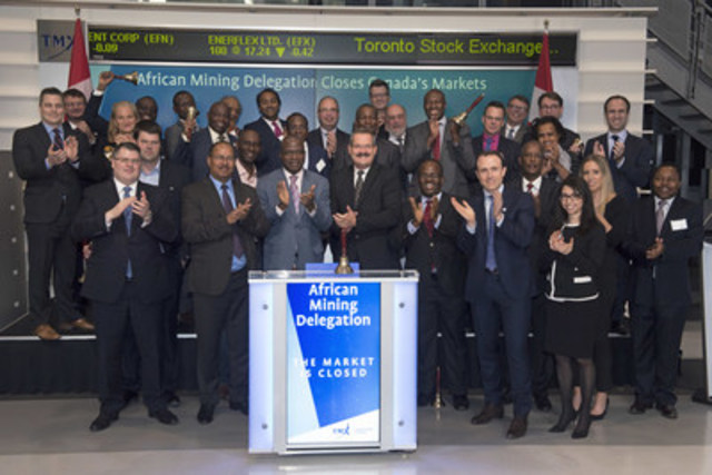 African Mining Delegation Closes the Market