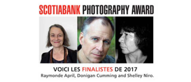 Dévoilement des finalistes 2017 du Prix de photographie Banque Scotia
