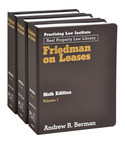 Friedman on Leases, Sixth Edition