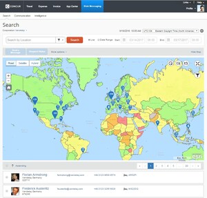 Concur Unveils First Integrated Traveler Risk Management Solution and Active Monitoring Service to Help Companies Manage Employee Safety 24/7, Anywhere in the World