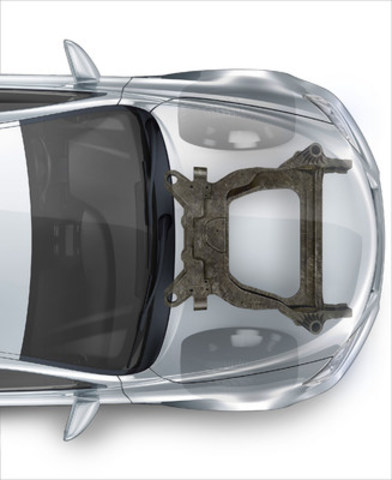 Magna brings carbon fiber composites into vehicle structure with innovative subframe