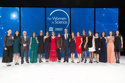 L'Oreal-UNESCO For Women in Science Awards Ceremony 2017 (PRNewsFoto/The L'Oreal Foundation)