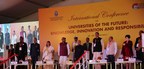 ''विश्वस्तरीय विश्वविद्यालय स्थापित करने के लिए मज़बूत अनुसंधान आधार महत्त्वपूर्ण है'' - राष्ट्रपति Mukherjee