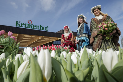 Dutch Design in flowers at the Keukenhof opening (PRNewsFoto/Keukenhof)