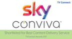 Sky y Conviva nominados para el TV Connect Award