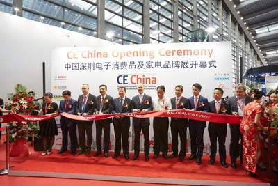 Consumer Electronics Trade Show CE China was opened for the first time in 2016 in Shenzhen, China (PRNewsfoto/TVT.media GmbH)