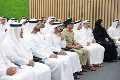 HH Sheikha Hamdan bin Mohammed Al Maktoum, Crown Prince of Dubai, during the closing ceremony (PRNewsfoto/The Dubai Future Foundation DFF)