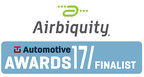 Airbiquity Software &amp; Data Management Solution Recognized as TU-Automotive Awards 2017 Finalist