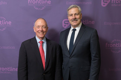 Ted Mitchell and Frontline Education CEO, Tim Clifford