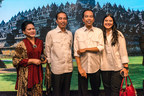 President Joko Widodo makes private visit to Madame Tussauds Hong Kong