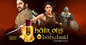 Bajaj Almond Drops Hair Oil Ties-up With Baahubali 2