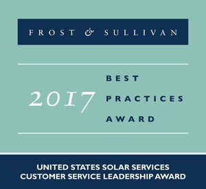 Horizon Solar Power Garners the Frost &amp; Sullivan Customer Service Award for Its Interactive Customer Service Offerings, Range of Financing Products, and Flexible Technical Solutions