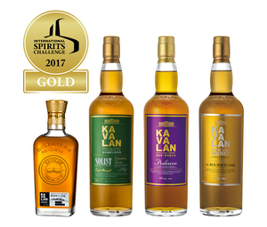 Kavalan turns to gold at 22nd International Spirits Challenge