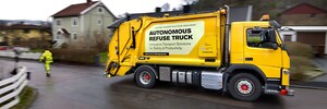 Volvo Pioneers Autonomous, Self-driving Refuse Truck in the Urban Environment