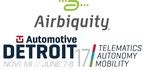 Airbiquity To Showcase New OTAmatic™ Product At TU-Automotive Detroit 2017
