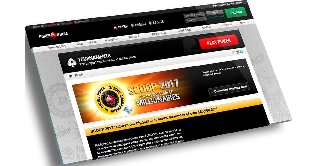 Imagen promocional de PokerStars SCOOP 2017
