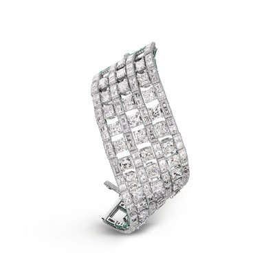 de GRISOGONO High Jewellery Bracelet set with white diamonds (40055_01) (PRNewsfoto/de GRISOGONO)