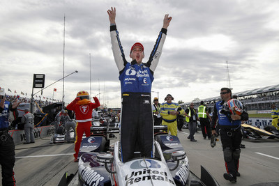 Graham Rahal and Honda swept both races of the IndyCar Series double header weekend in Detroit.