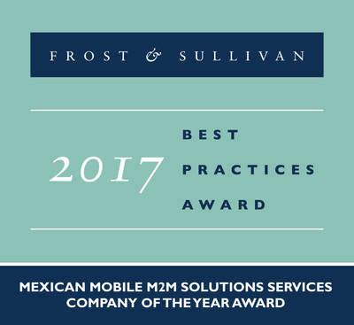 Telefónica Mexico Receives the 2017 Mexican Mobile M2M Solutions Services Company of the Year Award