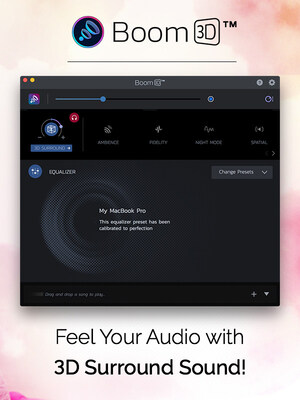 Global Delight Releases Boom 3D, Powered by 3D Surround Sound, Redefining the Mac Audio Experience